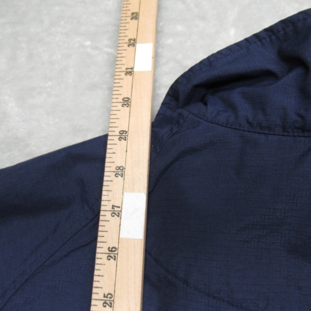 Nike Jacket Men Large Navy Full Zip Lightweight Ripstop Packable Windbreaker VTG - Picture 9 of 13